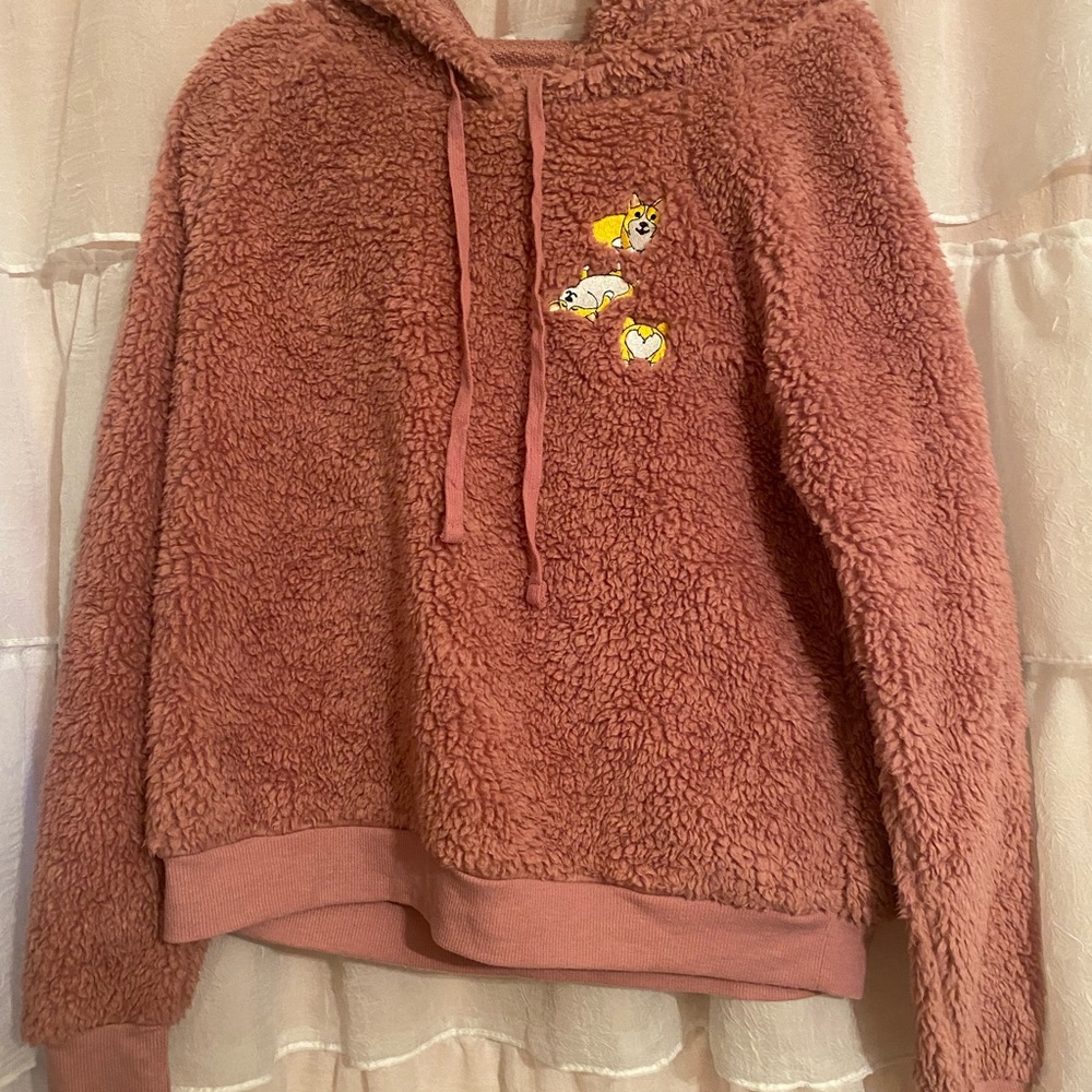 Corgi love hoodie